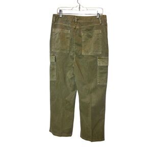 Gap cargo pants size 12 tall, baggy wide leg green